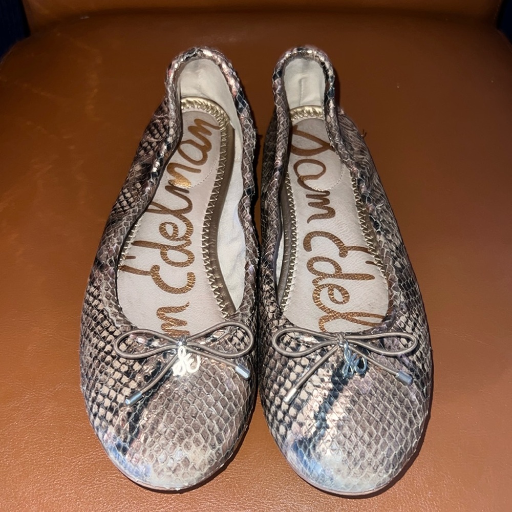 Sam Edelman Snake print Flats